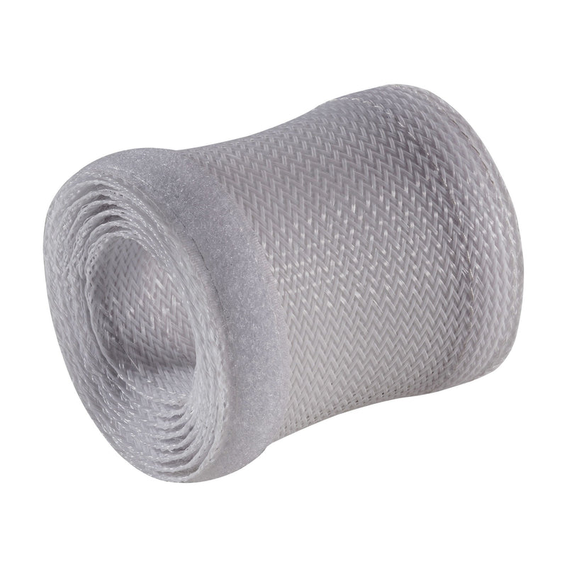 Inline Protector Cable , Hose Fabric With Closure Velcro, 1M X 40MM Diámetro, Black