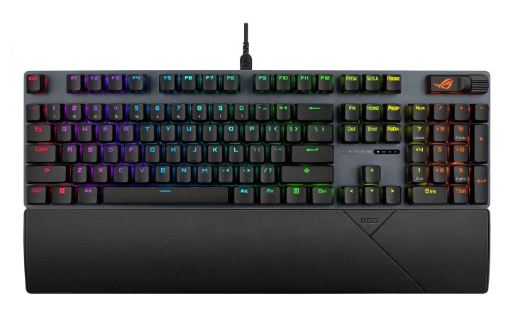 ASUS Rog Strix Scope Ii X Keyboard Gaming Mecánico RGB Switch Nx Snow V2 Black