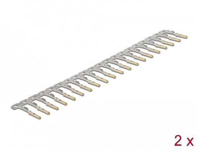 Delock Contactos Crimpado Connector Female Crimpado D-sub HD 40 Pieces — image 1