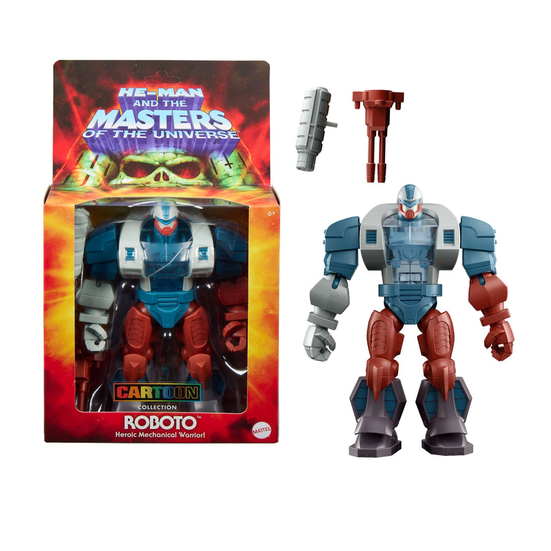 Figura Deluxe Roboto Master De The Universe Origins
