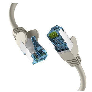 Efb RJ45 Network Cable With CAT.7 Rohcable Grey 0,5M