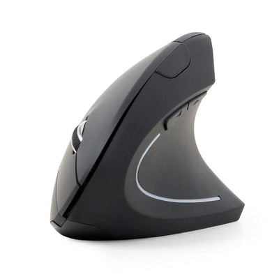 Gembird Mouse Ergonomico Wireless Black 6 Buttons — image 1