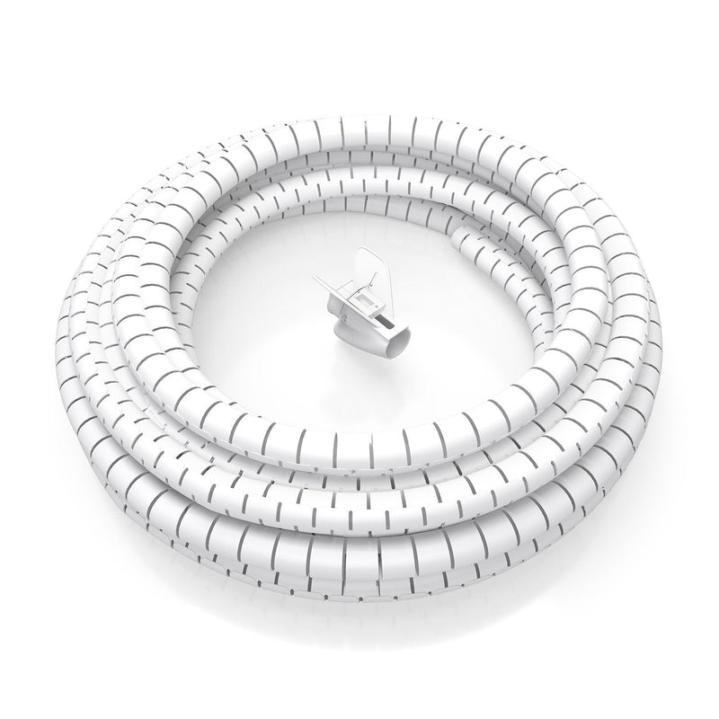 Aisens Organiser Cable Espiral 25MM, White 3.0M