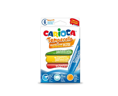 Carioca Témpera Sólida Temperello Colours - Box Of 6 — image 1