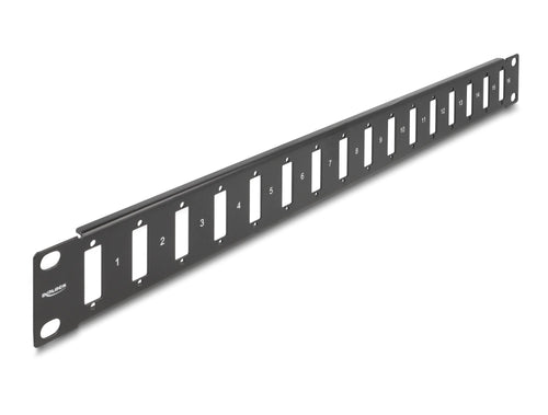 Delock 19? Panel Adapter With Connection Atornillada 16 Port Black — image 1