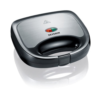 Severin Sa 2969 Sandwichera 600W Black Steel Inoxidable — image 1