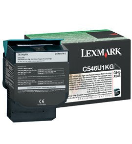 Lexmark Genuine Toner C546U1 Black - C546U1KG PAG-8000