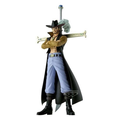Banpresto Figure One Piece Dxf The Grandline Series Dracule Mihawk 17CM — image 1