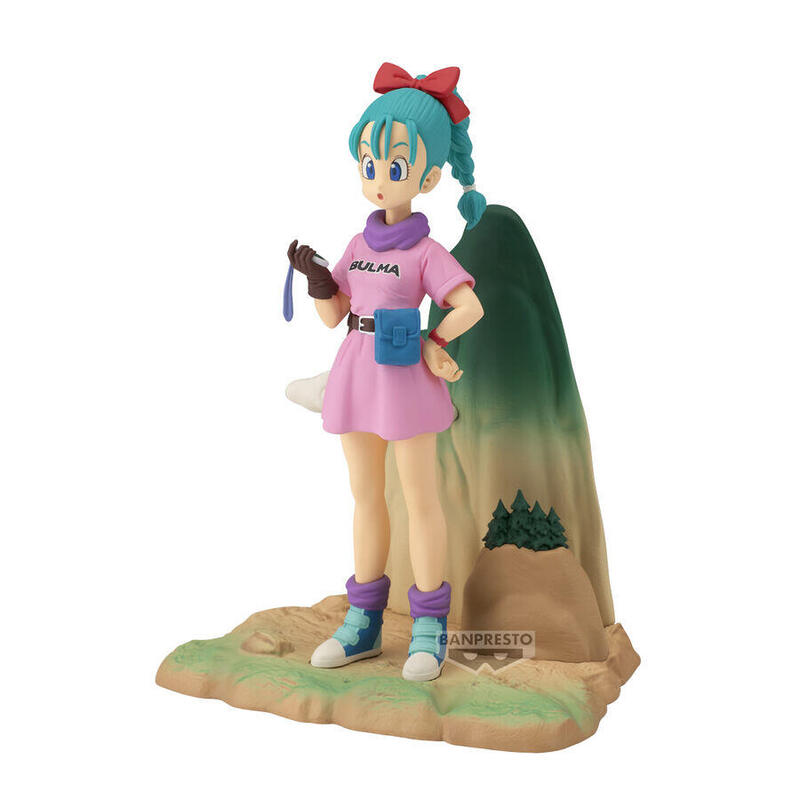 Figura Bulma History Caja Dragon Ball 13CM