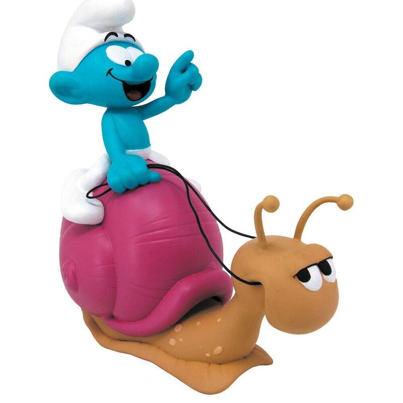 Figure Hucha Pitufo Caracol Pitufos 19CM