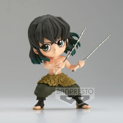 Figure Inosuke Hashibira Ver.b Demon Slayer Kimetsu No Yaiba Q Posket 13CM — image 1