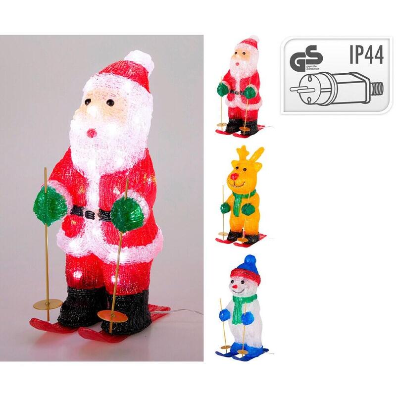 Figure LED Acrílica Outdoor Modelos Variados Christmas