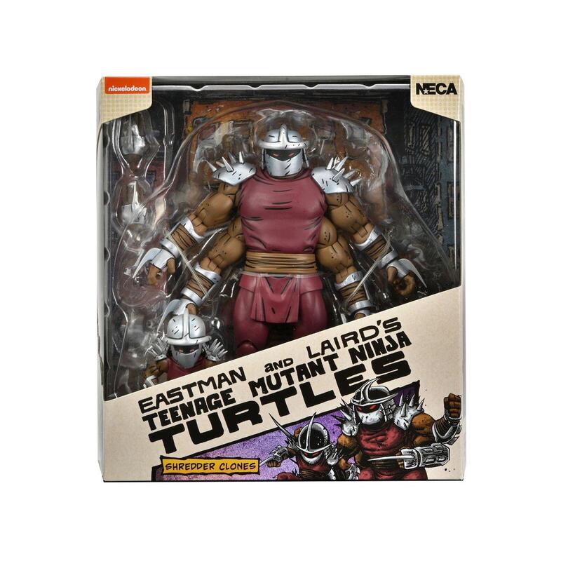 Neca Figure Tortugas Ninja Shredder Clone & Mini Shredder