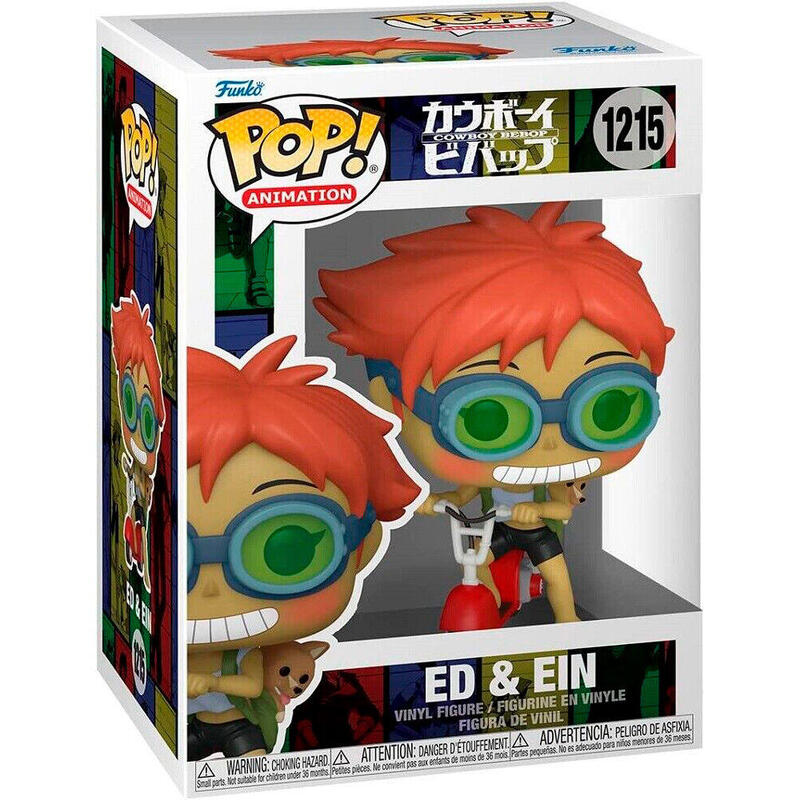 Figura Pop Cowboy Bebop Ed & Ein