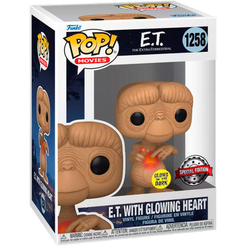 Figure Pop e.t Extraterrestre 40TH Anniversary e.t Exclusive