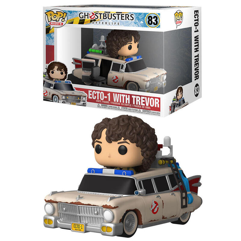 Figura Pop Ghostbusters Afterlife Ride Ecto 1 Con Trevor
