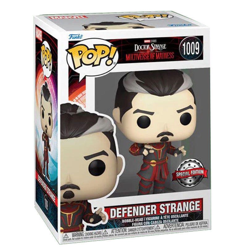 Figura Pop Marvel Doctor Strange Defender Strange Exclusive
