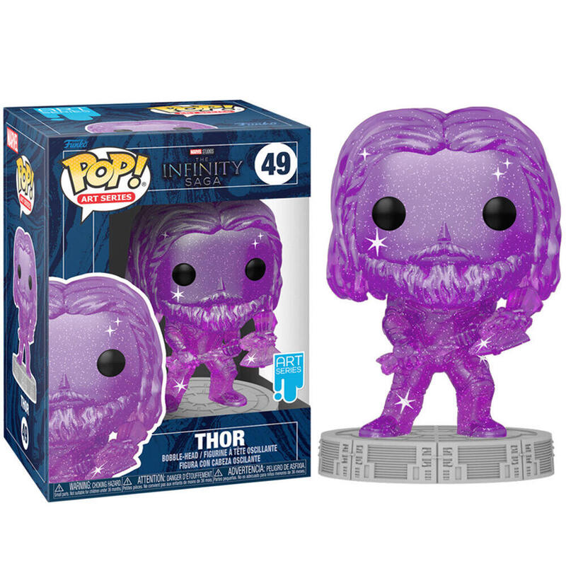 Figura Pop Marvel Infinity Saga Thor Morado