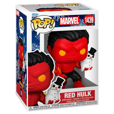 Figure Pop Marvel Network Hulk With Snowman — image 1