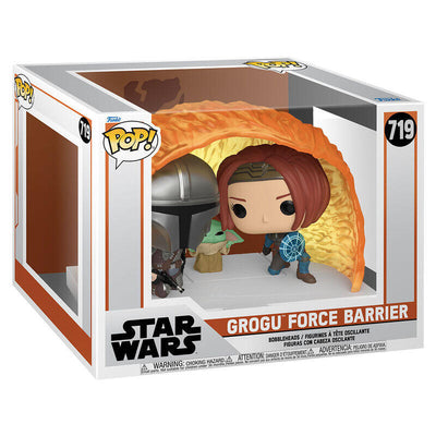 Figure Pop Moments Star Wars The Mandalorian Grogu Force Barrier — image 1