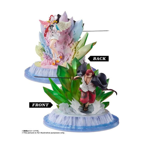 Tamashii Nations Figure Figuarts Zero One Piece Extra Battle Network Shanks & Uta — image 1