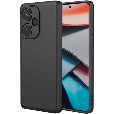 Case Xiaomi Poco F6 5G Square Liquid Premium Black — image 1