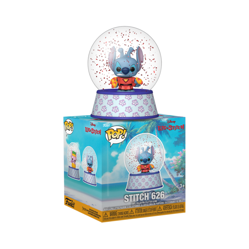 Funko Pop Assortment Mini Glitter Globes Stitch 12 Units