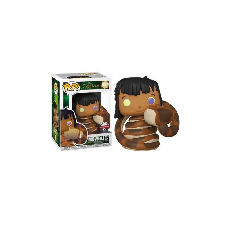 Funko Pop Mowgli Con Kaa 987 - Book Selva Edición Especial - 889698514149