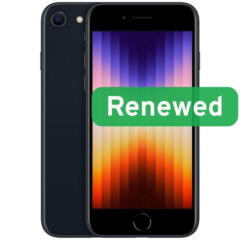 Grade B Apple Iphone Se (2022) 4.7 Retina IPS 5G 64GB Midnight Ios