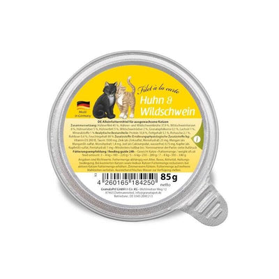 Granatapet Filet Á Carte Chicken With Wild Boar - Comida Húmeda Gatos - 85G — image 1