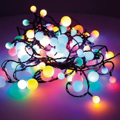 Garland Cherry LED Luces Tres Dimensions 900CM 120LEDS Multicolour Outdoor — image 1