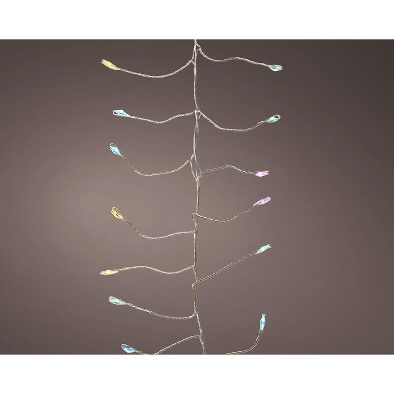 Lumineo Garland Microleds, 960 Leds Multicolour Pastel.