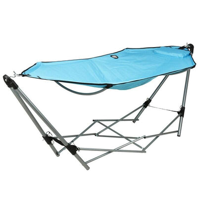Hammock Foldable With Stand 240 X 80 X 75CM — image 1