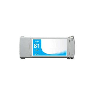HP 81 Cyan Ink Generic C4931A — image 1