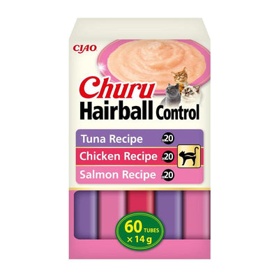 Inaba Cat Churu Hairball Control 60X14G — image 1