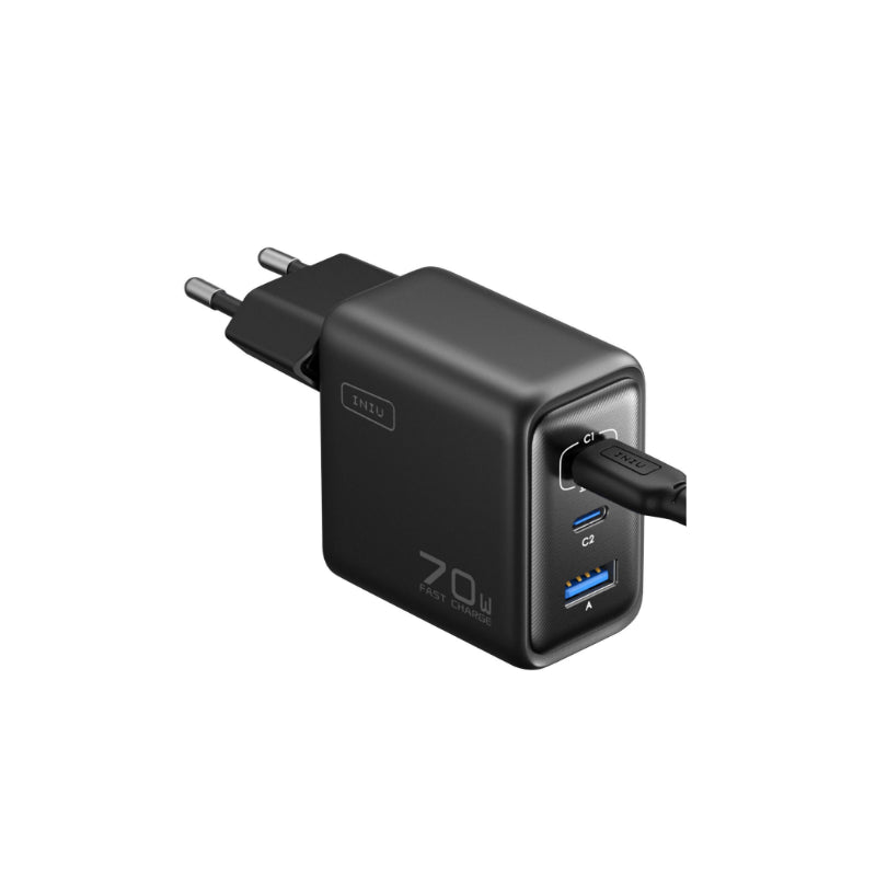 Iniu Charger Leopard 70W 2USB-C + 1USB-A