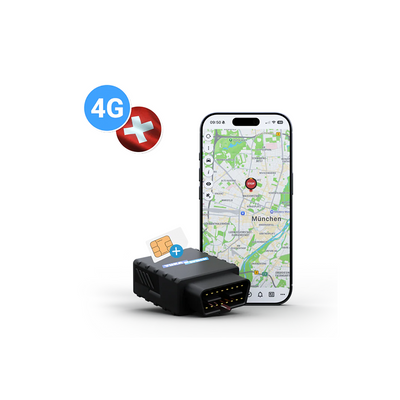 Iot Yukatrack Aio GPS OBD2 4G Car Tracker With SIM + Data Flat — image 1