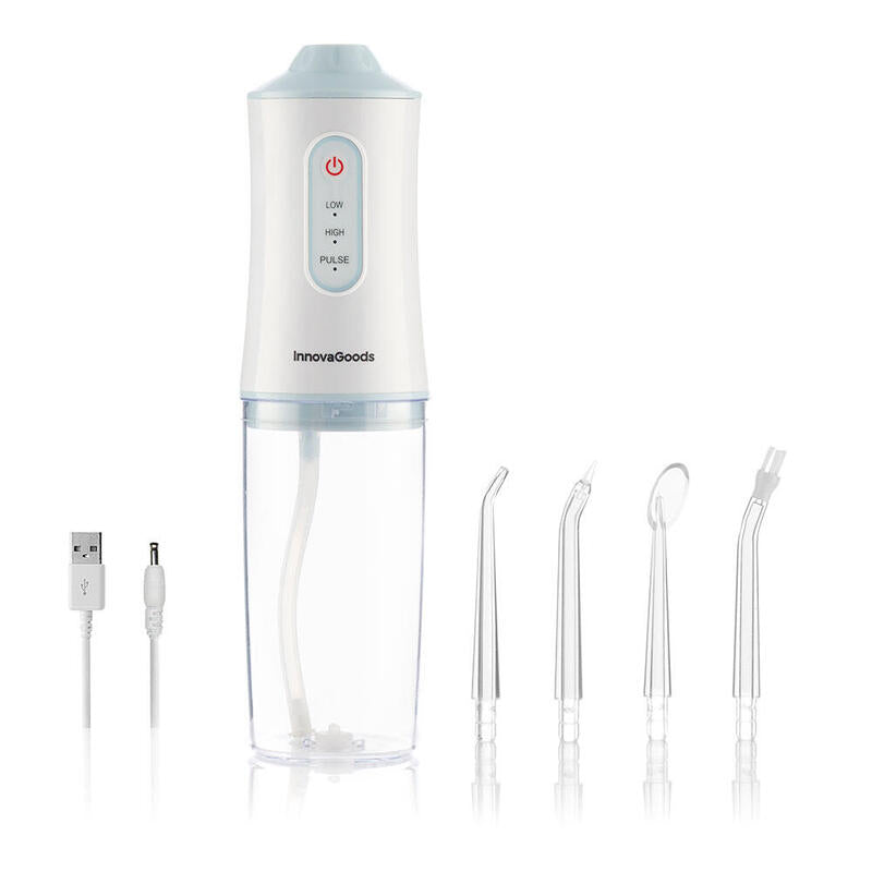 Irrigador Dental Rechargeable Laptop Denter, 4W, 6 X 6 X 21CM