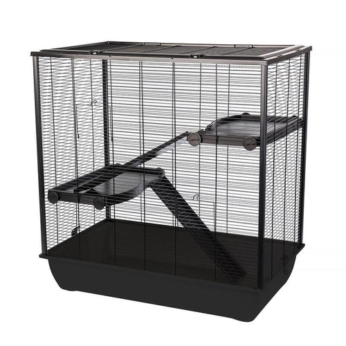 Cage Hamster Inter-zoo Frodo + Plastic Black — image 1