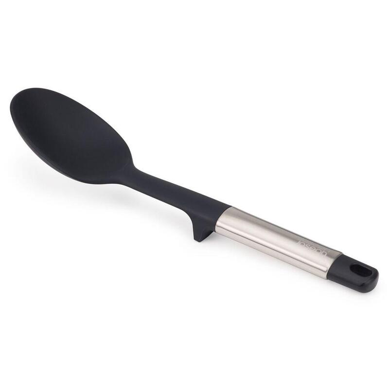 Joseph Elevate Stainless- Steel Silicone Solid Spoon