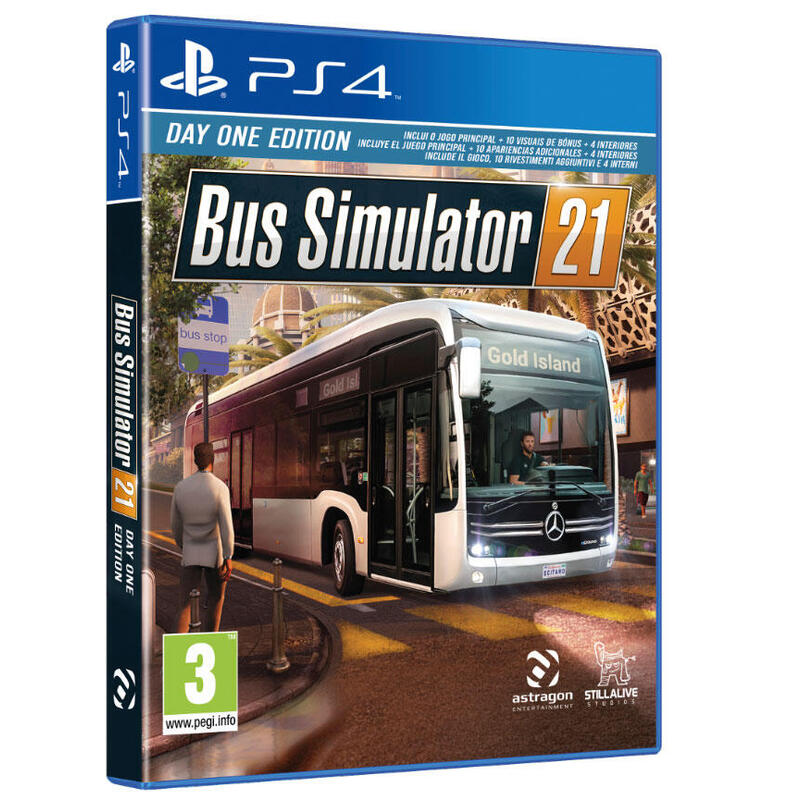 Set Bus Simulator 21 - Day 1 Edition Playstation 4
