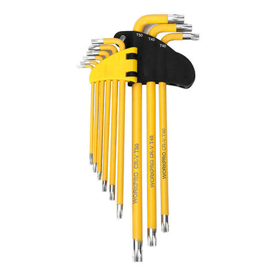 Workpro Set Of 9 Keys Torx Security Arm Long — image 1