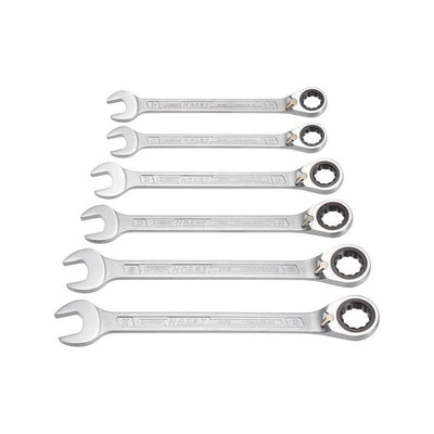 Hazet Set Of Keys Combinadas With Carraca 606/6-1, 6 Pieces Key With Función Carraca Conmutable — image 1