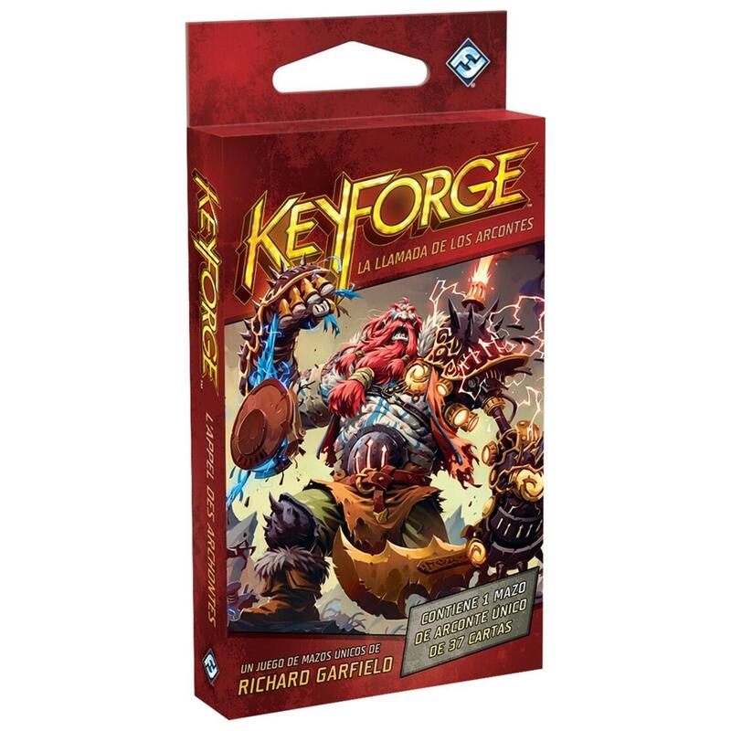 Set Of Desk Keyforge Llamada Arcontes Mazo Pegi 14