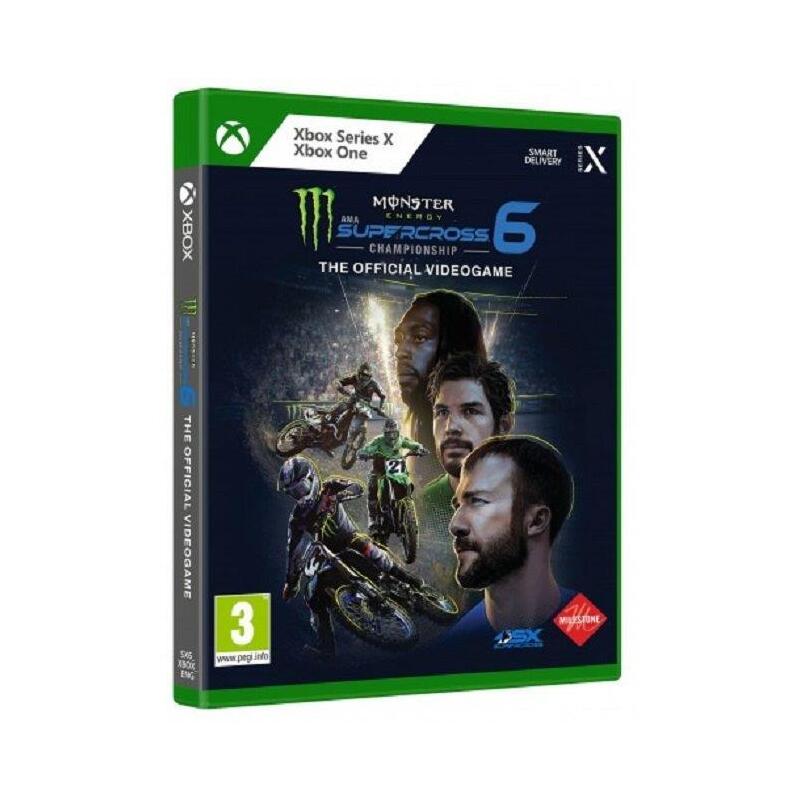 Set Monster Energy Supercross - The Official Videogame 6 Xbox Series X