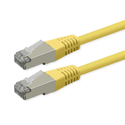 Roline Kab Network Cable CAT.6 Class And PoE S FTP Pimf Yellow 2M — image 1