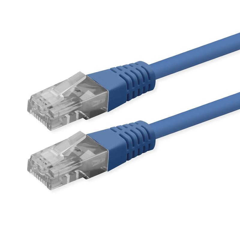 Roline Kab Network Cable CAT.6 Class And UTP PoE Blue 1,5M