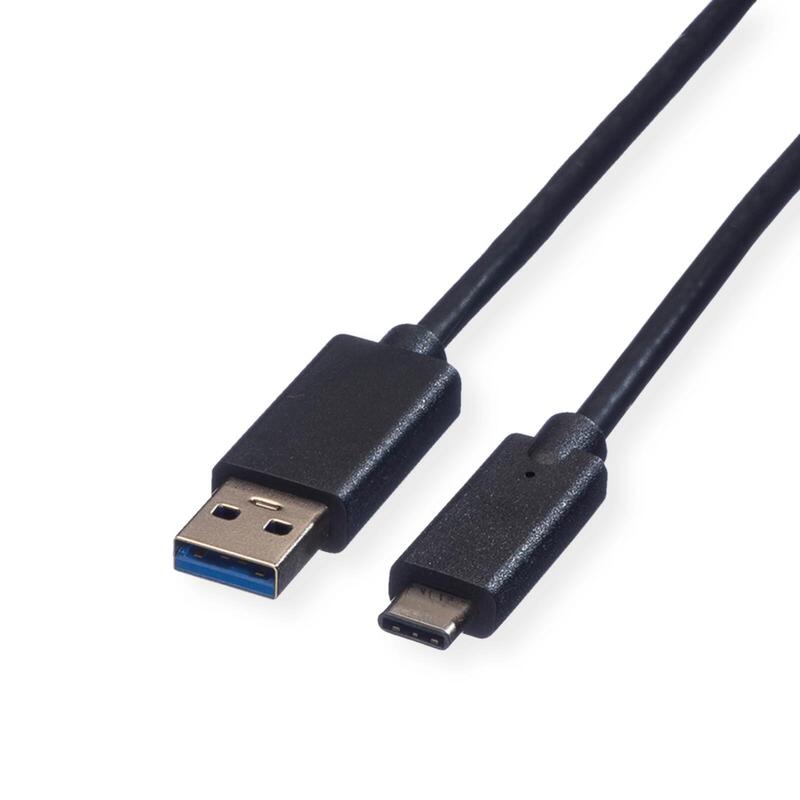 Roline Kab USB 3.2 Gen 1 Cable USB A-c, M M, Black 3M