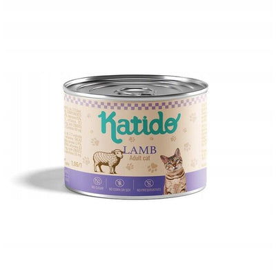 Katido Cordero Premium Comida Húmeda Gato 200G — image 1