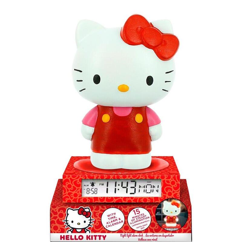 Lamp 3D With Despertador Hello Kitty And Friends